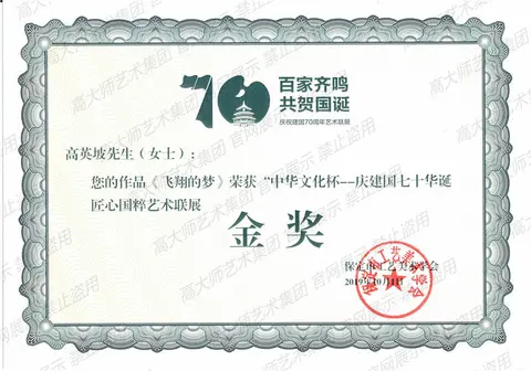 金奖·2019-《飞翔的梦》百家齐鸣
