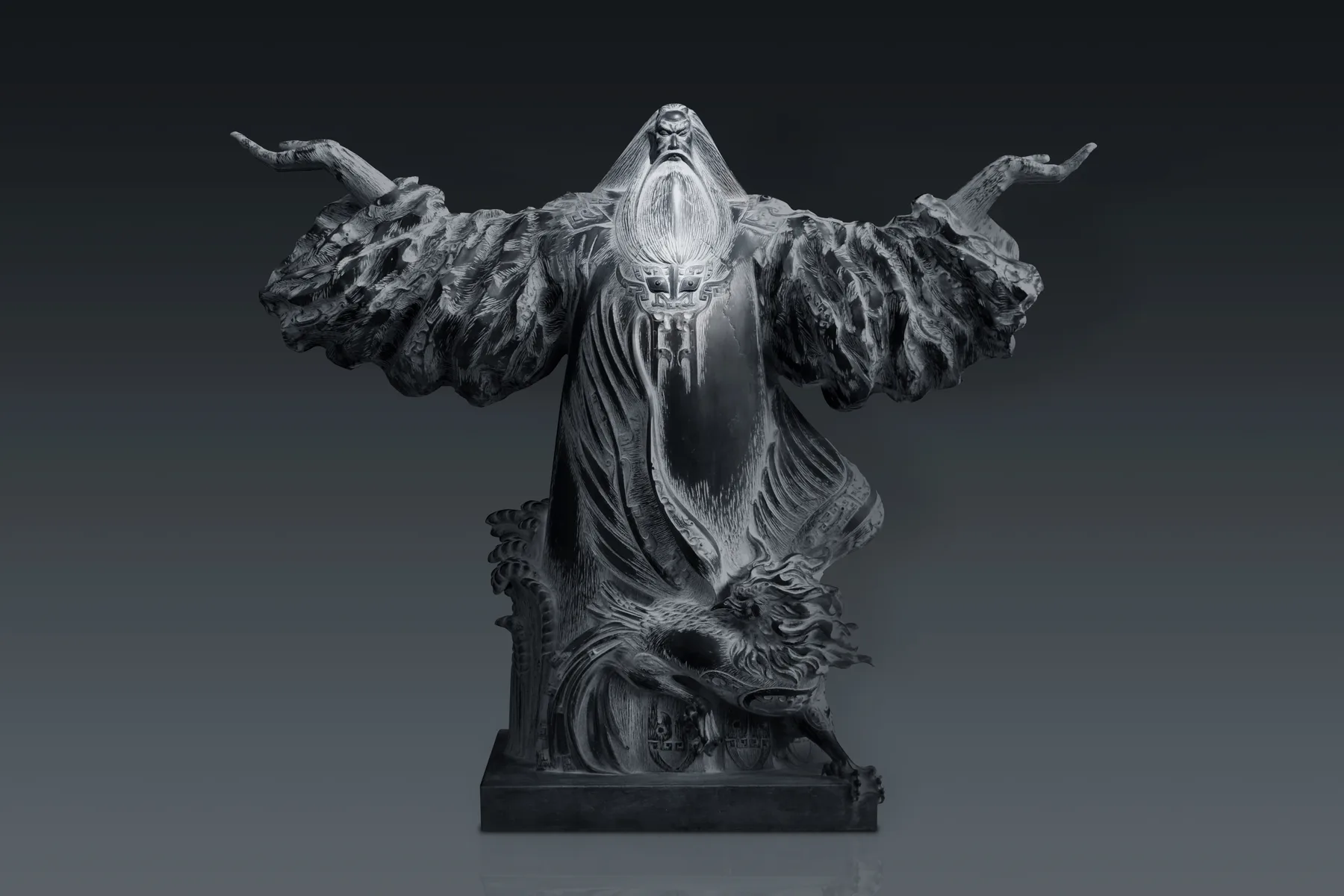 中华魂·炎帝·高英坡大师艺术作品