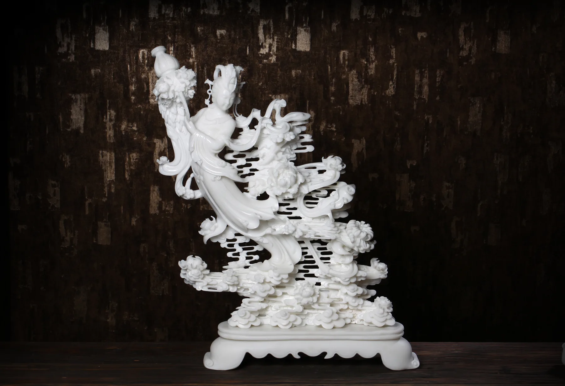 天女散花·高英坡大师艺术作品
