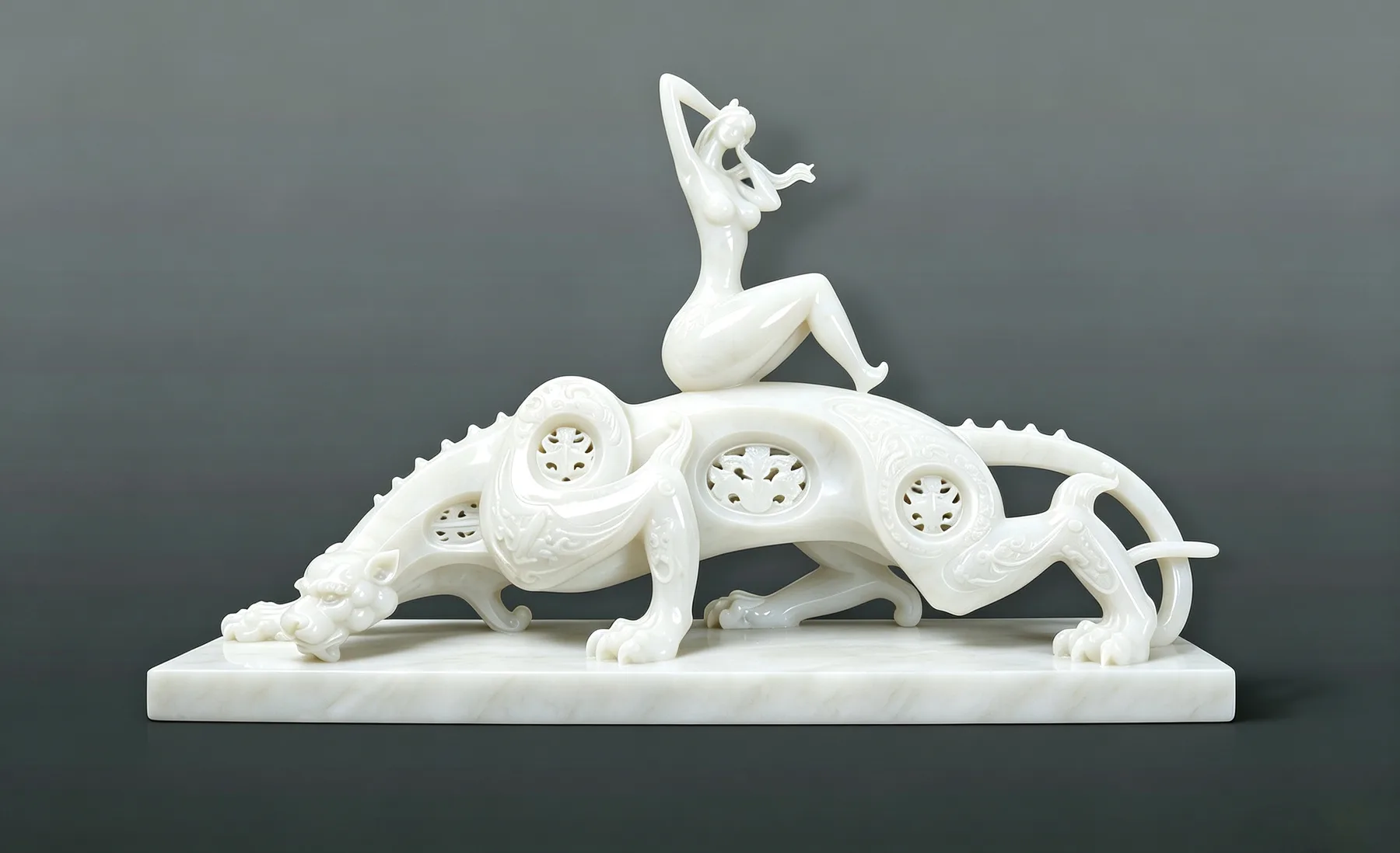 九歌·山鬼·高英坡大师艺术作品