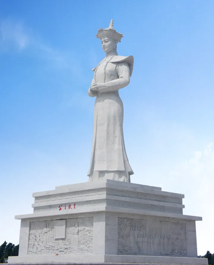 固伦和靖公主·高英坡大师艺术作品