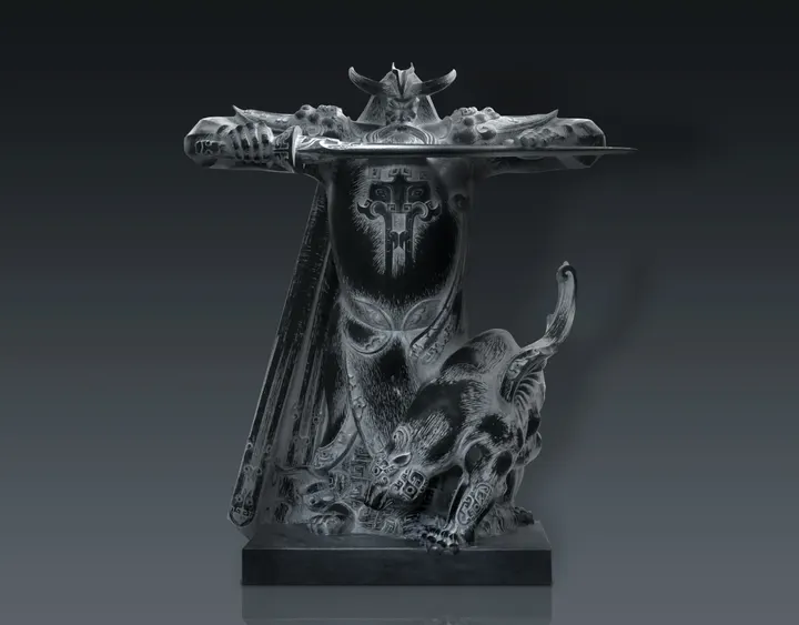 中华魂·蚩尤·高英坡大师艺术作品