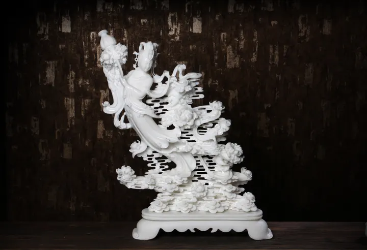 天女散花·高英坡大师艺术作品
