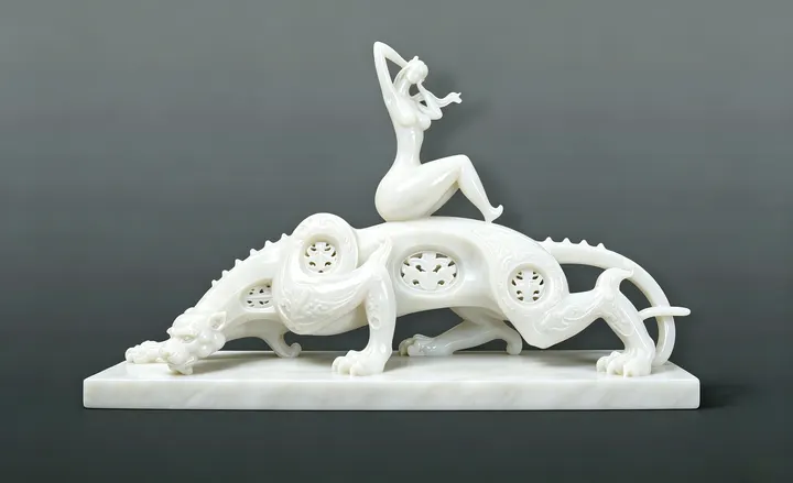 九歌·山鬼·高英坡大师艺术作品