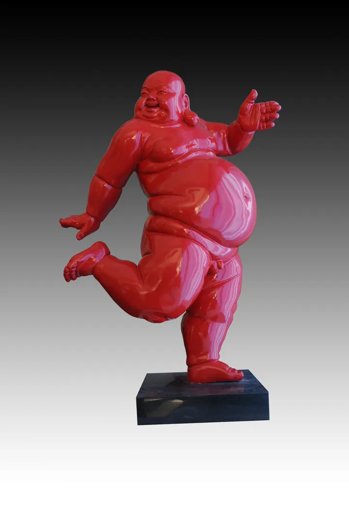 生命在于运动·踢毽子·高英坡大师艺术作品