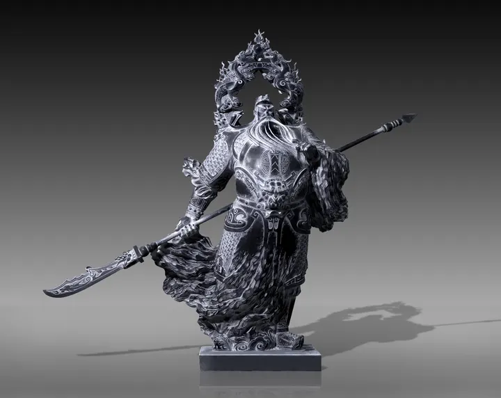 义薄云天·高英坡大师艺术作品