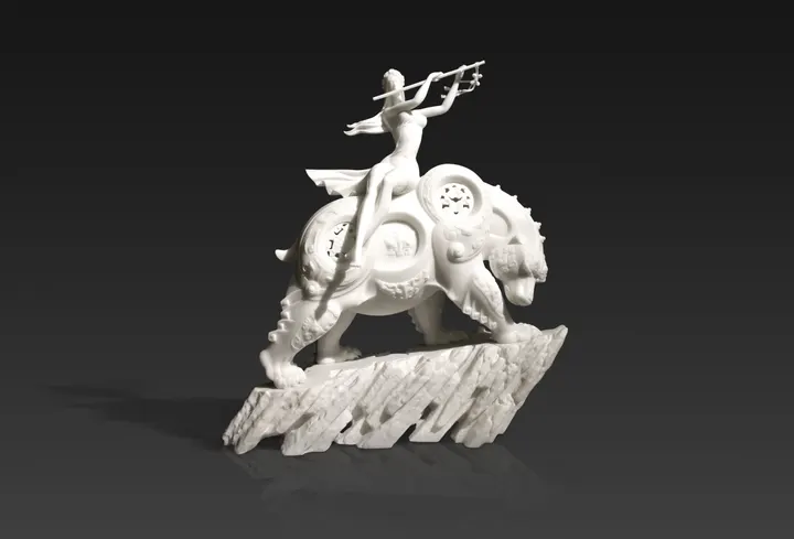 巫山女神·高英坡大师艺术作品