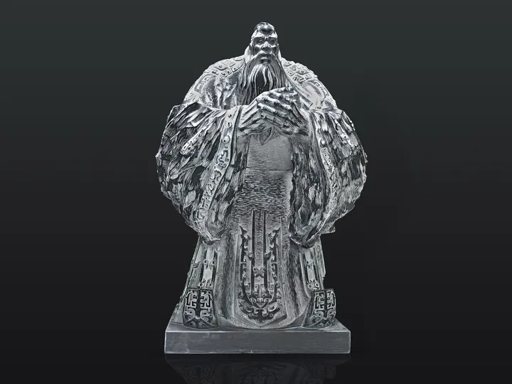 孔子·高英坡大师艺术作品